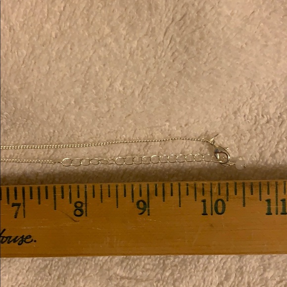 Silver Bow Necklace & Earrings Set - Picture 5 of 5